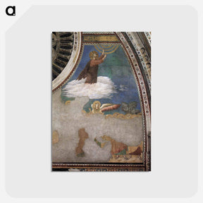 アートポストカード-Ascension of Christ - ジョット ディ ボンドーネ Postcard.