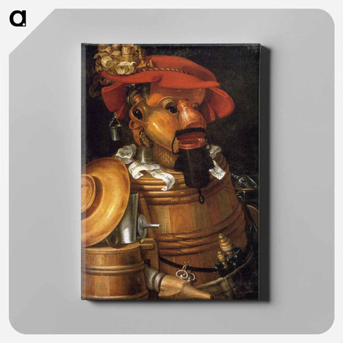 The Waiter - ジュゼッペ アルチンボルド Canvas.