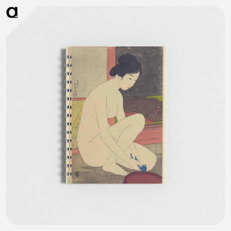 アートメモ帳-Woman after Bath - The Model Tomi after Bath
 - 橋口 五葉 Memo.
