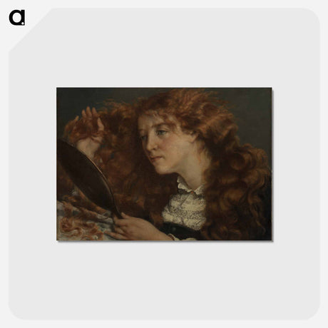 アートポストカード-ブラウン - ギュスターヴ クールベ Postcard.