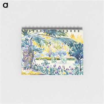 Garden of the Painter at Saint Clair - アンリ エドモンド クロス Memo.