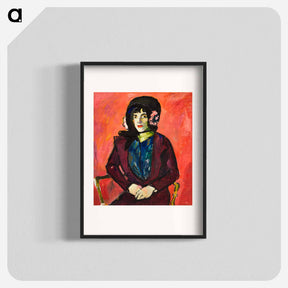 アートポスター-Portrait of a Girl - ヘンリー ライマン サイエン Poster.