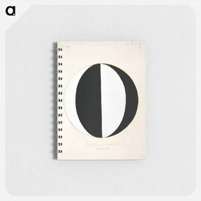 アートメモ帳-The Mahatmas Present Standing Point, Series II, No. 2a - ヒルマ アフ クリント Memo.