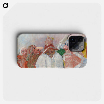 Masks Mocking Death - ジェームズ アンソール Phone Case.