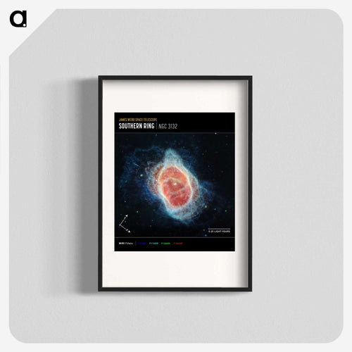 Southern Ring Nebula
 - ジェームズ ウェッブ宇宙望遠鏡 Poster.