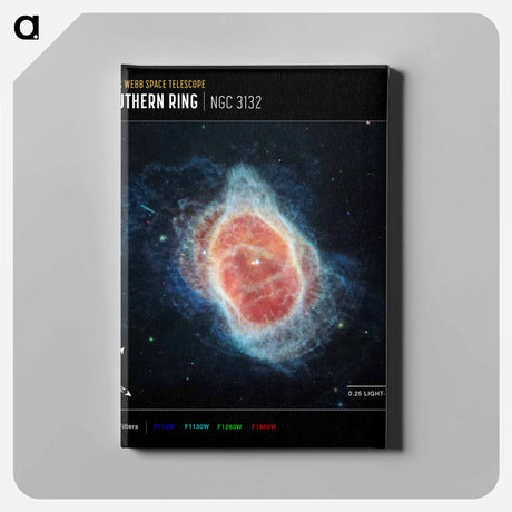 アートパネル-Southern Ring Nebula
 - ジェームズ ウェッブ宇宙望遠鏡 Canvas.