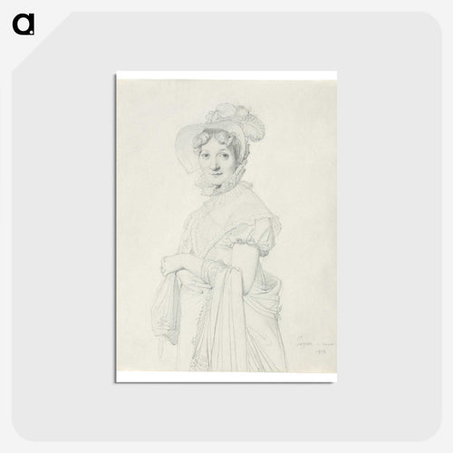 Portrait of a Young Woman
 - ジャン オーギュスト ドミニク アングル Postcard.