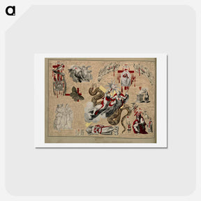 アートポストカード-Victorian Blood Book
 - ジョン ビングリー ガーランド Postcard.