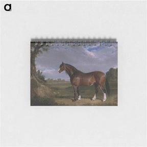 アートメモ帳-Clydesdale Stallion
 - ジョン フレデリック ヘリング Memo.