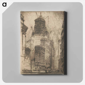 アートパネル-Standard Oil Building
 - ジョセフ ペネル Canvas.
