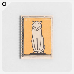 アートメモ帳-Sitting cat - ユリー デ フラーハ Memo.
