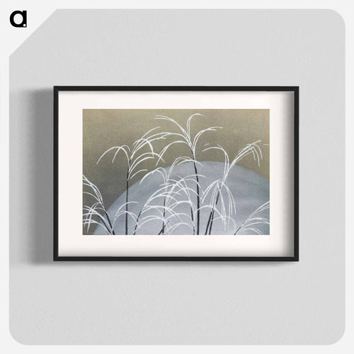 Frost from Momoyogusa–Flowers of a Hundred Generations - 神坂 雪佳 Poster.