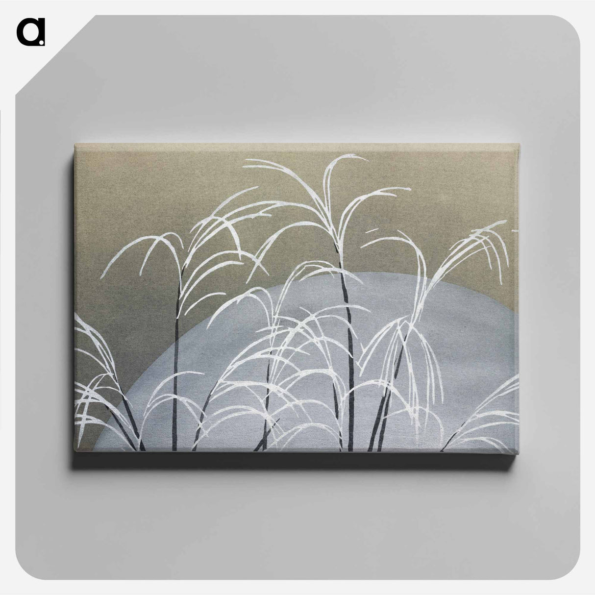アートパネル-Frost from Momoyogusa–Flowers of a Hundred Generations - 神坂 雪佳 Canvas.