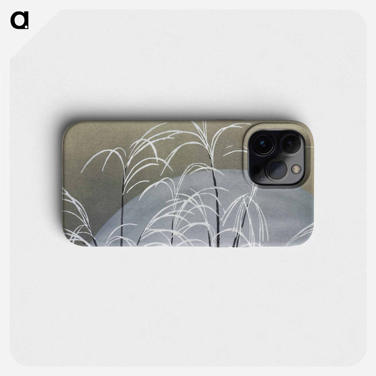 Frost from Momoyogusa–Flowers of a Hundred Generations - Kamisaka Yukika Phone Case.