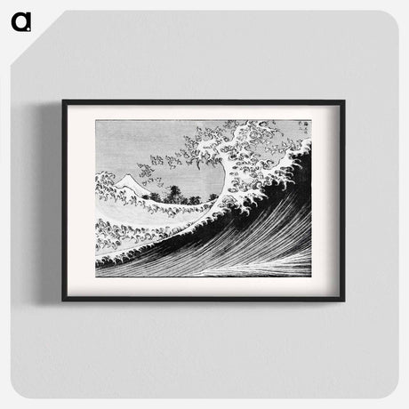 アートポスター-Hokusai's One Hundred Views of Mount Fuji - 葛飾 北斎 Poster.