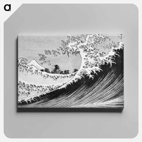 アートパネル-Hokusai's One Hundred Views of Mount Fuji - 葛飾 北斎 Canvas.