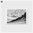 アートポストカード-Hokusai's One Hundred Views of Mount Fuji - 葛飾 北斎 Postcard.