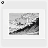 Hokusai's One Hundred Views of Mount Fuji - Katsushika Hokusai Poster.