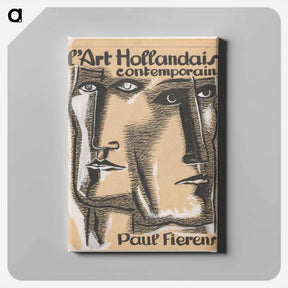 アートパネル-l'Art Hollandais contemporain - レオ ヘステル Canvas.