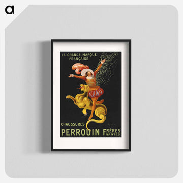 Chaussures Perrouin frères, Nantes: La grande marque française - Leonetto Cappiello Poster.