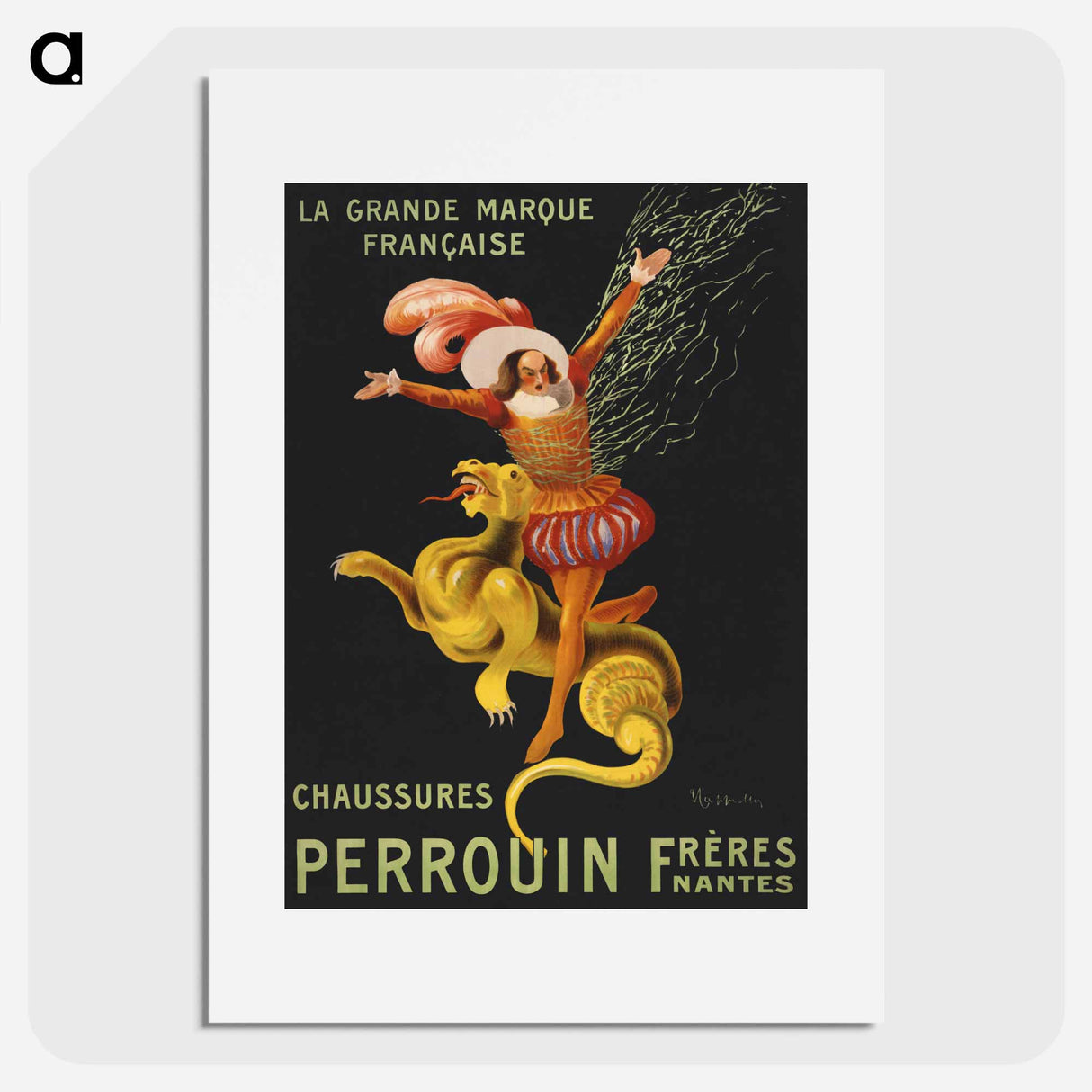 Chaussures Perrouin frères, Nantes: La grande marque française - レオネット カピエッロ Poster.