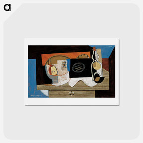 アートポストカード-Nature morte - ルイ マルクーシ Postcard.