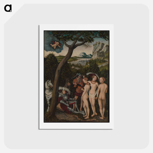 The Judgment of Paris
 - Lucas Cranach Postcard.