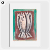 Sea Ghosts - Marsden Hartley Poster.