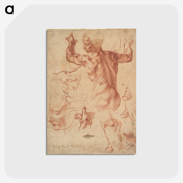 1-18_Michelangelo-Buonarroti_postcard