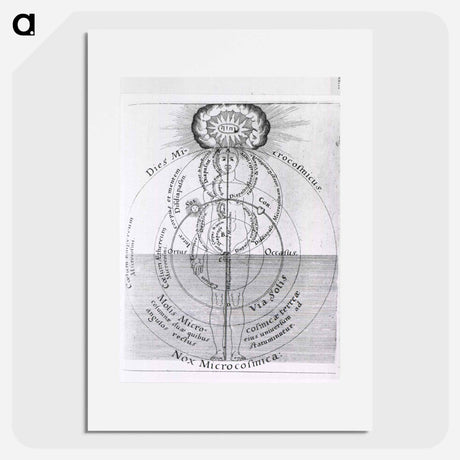 アートポスター-Dies Microcosmicus: Nox Microcosmica
 - 国立医学図書館 Poster.