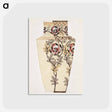 アートポストカード-Design for a Vase
 - ノリタケ工場 Postcard.