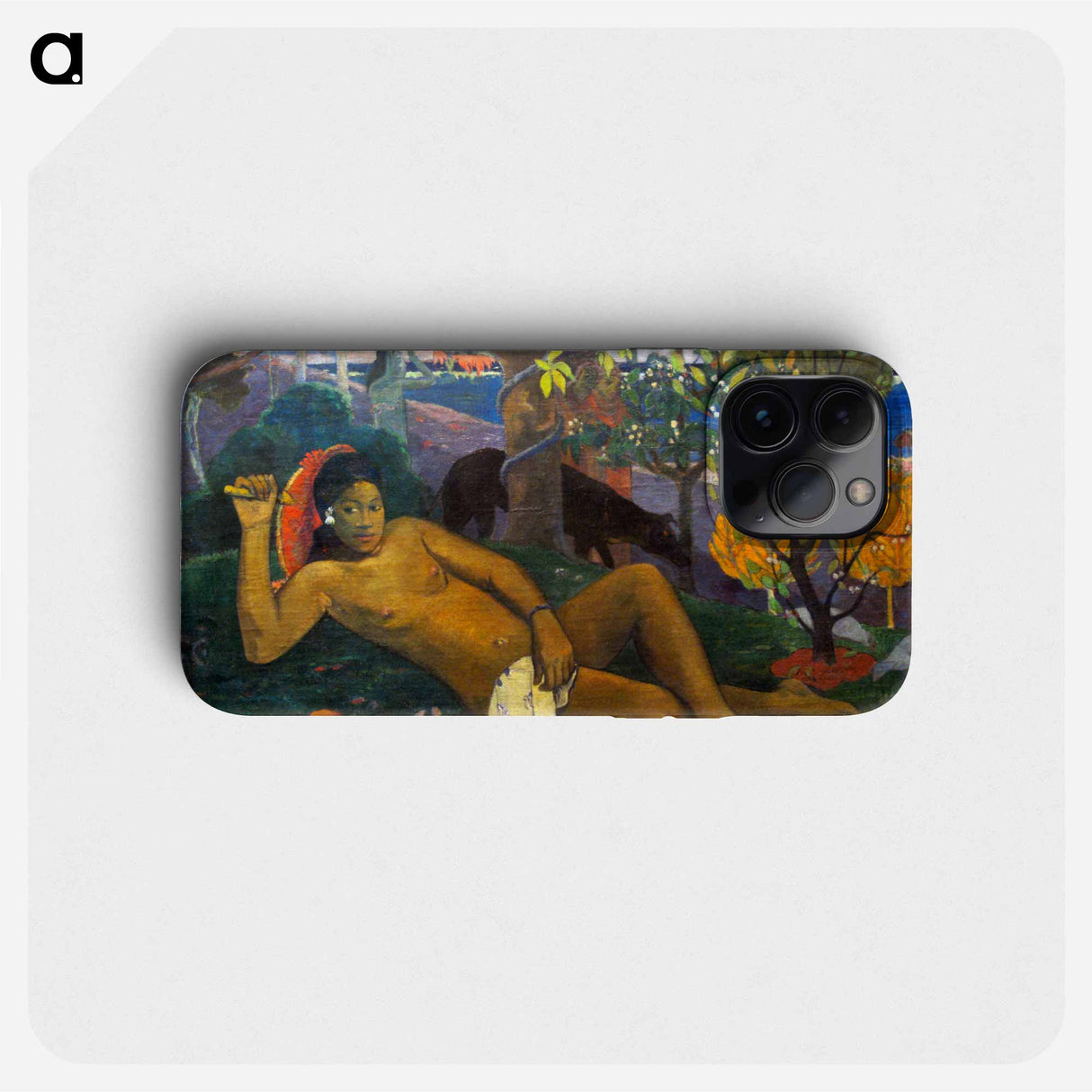 Te Arii Vahine (The Queen, the King's Wife) - Paul Gauguin Phone Case.