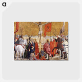 Crucifixion - ピエロ デラ フランチェスカ Postcard.