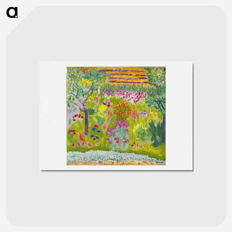 アートポストカード-Garden
 - ピエール ボナール Postcard.