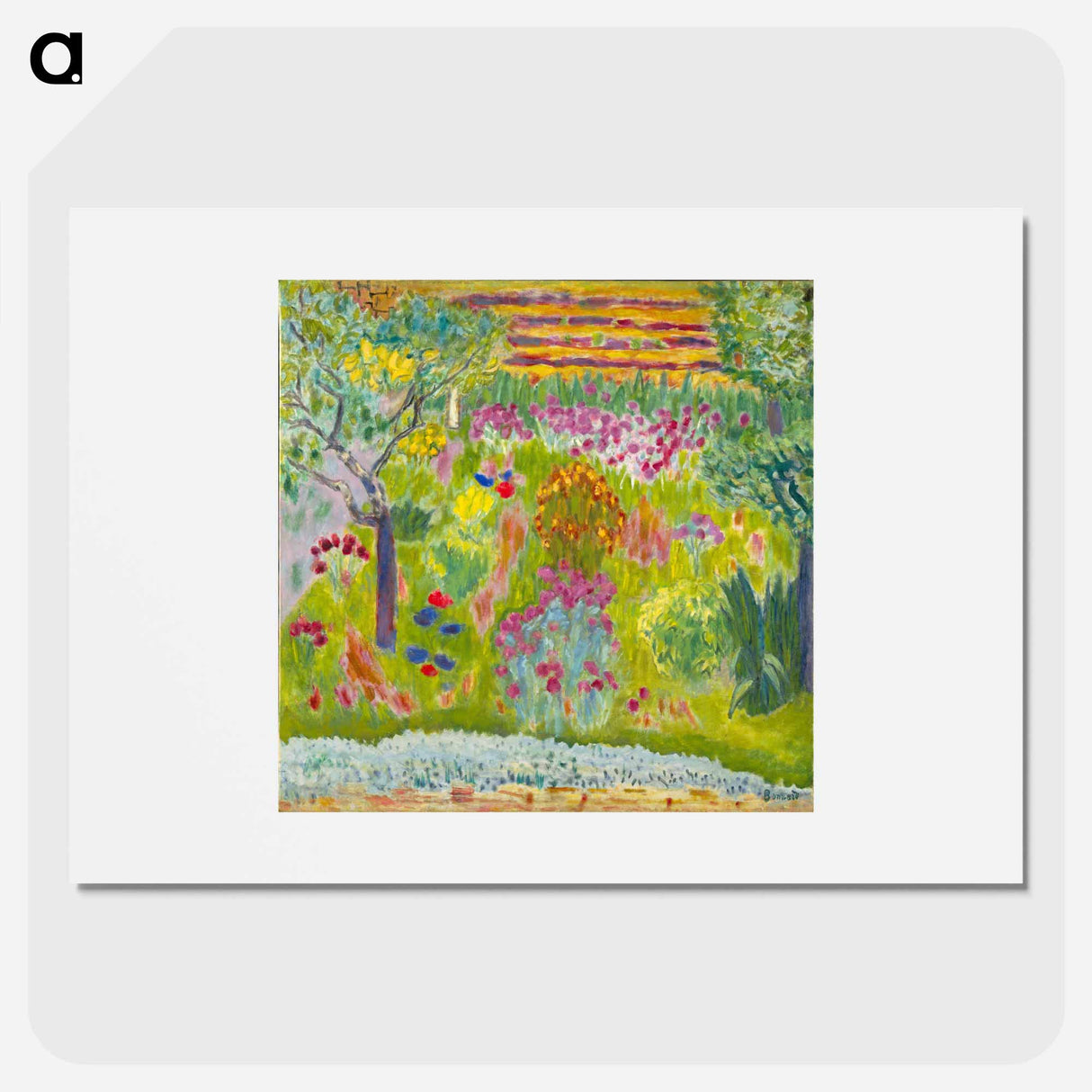 Garden
 - ピエール ボナール Poster.