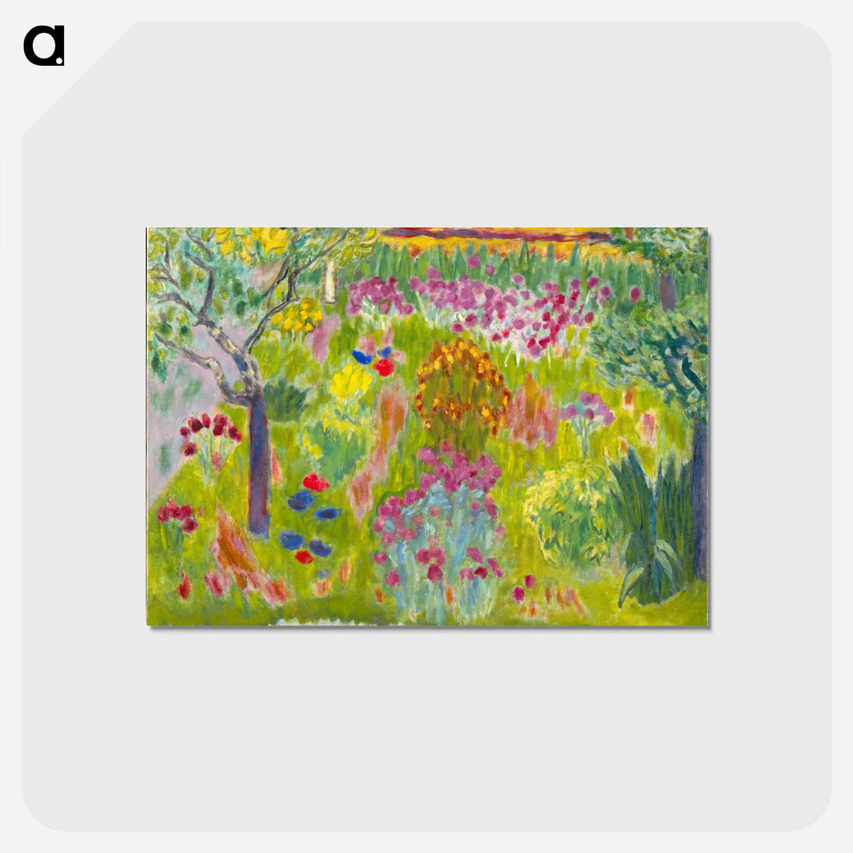 アートポストカード-Garden
 - ピエール ボナール Postcard.