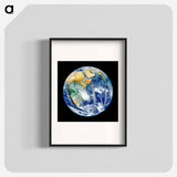 アートポスター-Earth from Space
 - 地球 Poster.