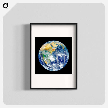 アートポスター-Earth from Space
 - 地球 Poster.