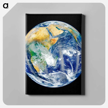 アートパネル-Earth from Space
 - 地球 Canvas.