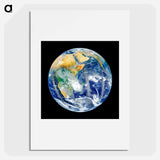 アートポスター-Earth from Space
 - 地球 Poster.