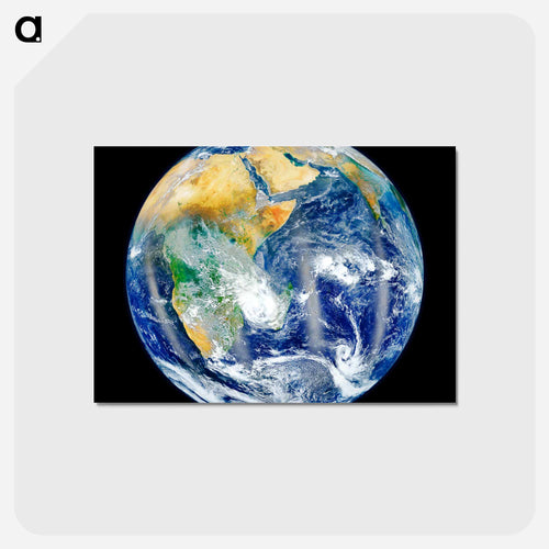 Earth from Space
 - Earth Postcard.