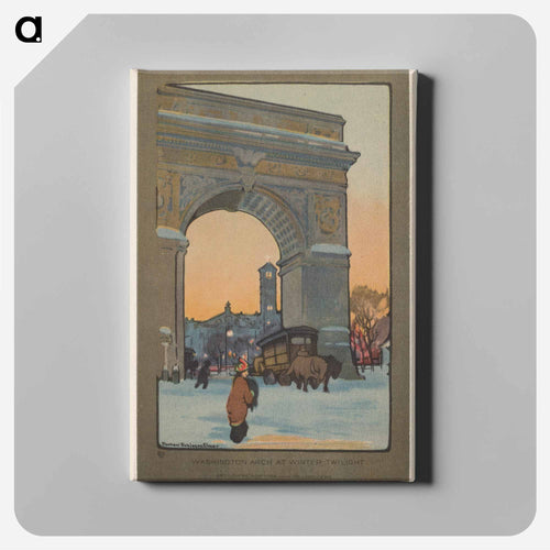 Washington Arch at Winter Twilight
 - レイチェル ロビンソン エルマー Canvas.