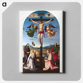 アートパネル-The Mond Crucifixion - ラファエロ サンティ Canvas.