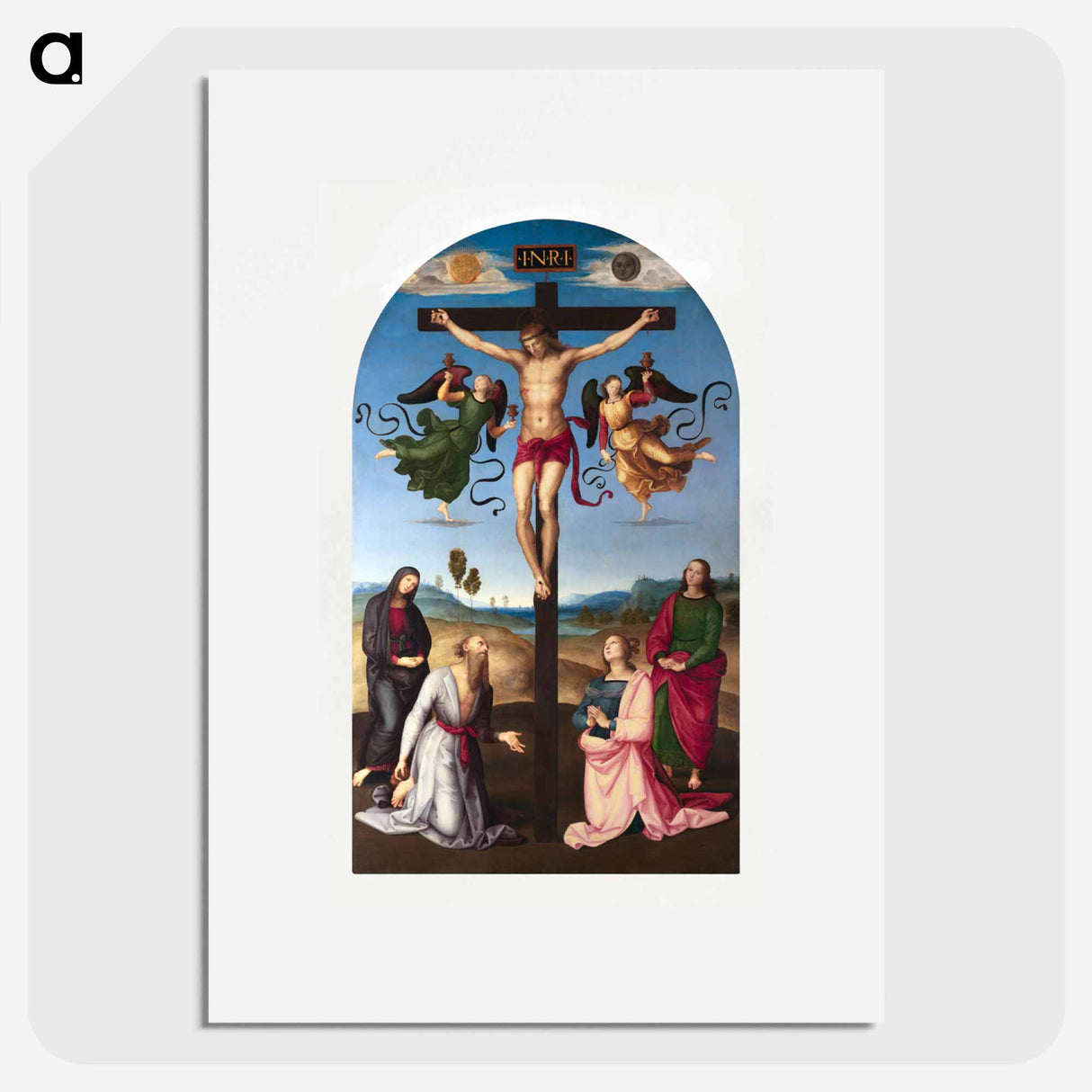 The Mond Crucifixion - ラファエロ サンティ Poster.
