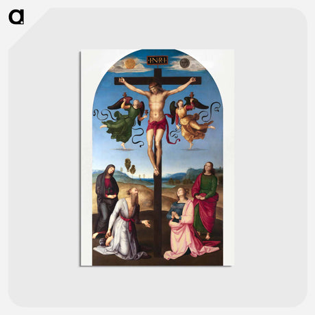 アートポストカード-The Mond Crucifixion - ラファエロ サンティ Postcard.