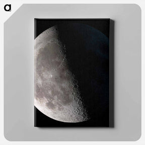 アートパネル-Third Quarter Moon
 - ムーン Canvas.