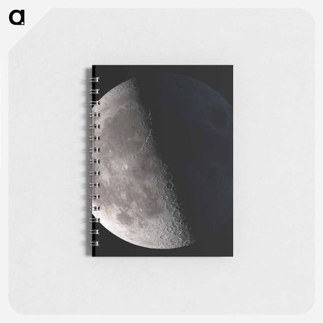 アートメモ帳-Third Quarter Moon
 - ムーン Memo.