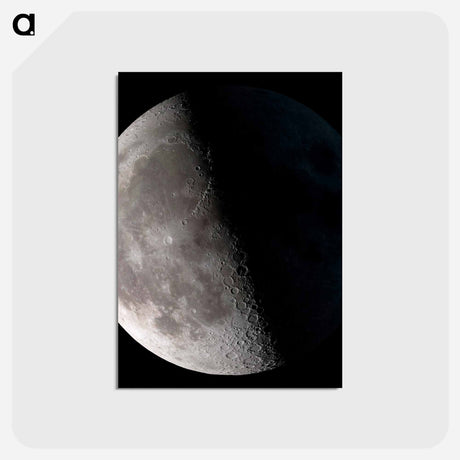 アートポストカード-Third Quarter Moon
 - ムーン Postcard.