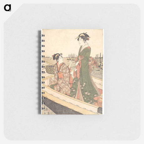 アートメモ帳-Two Women in a Boat
 - 歌川 豊国 Memo.
