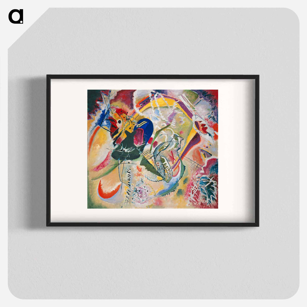 Improvisation 35 - Wassily Kandinsky Poster.